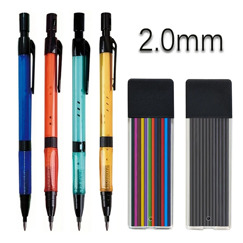 4 цвета, 2,0 мм, механический  – обзор и цена Staedtler Pencil Lumocolor